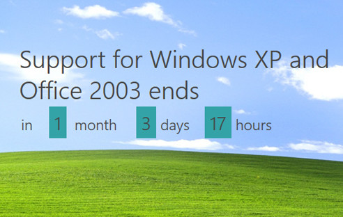 Am 8. April endet der Support für Windows XP. Ein Hinweisfenster soll die Anwender noch einmal deutlich auf das Ende des Supports hinweisen. Zudem gibt es eine kostenlose Software für den Umstieg.