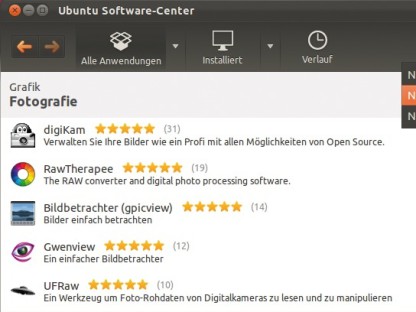 Neue Software in Ubuntu 11.10 installieren