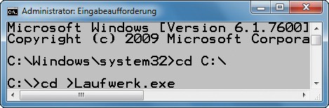 Laufwerk in der Taskleiste: Verknüpfungen zu Laufwerken lassen sich mit einem Trick in die Taskleiste einbinden. Gaukeln Sie Windows vor, dass es sich bei dem 
Laufwerk um eine EXE-Datei handelt (Bild 6).