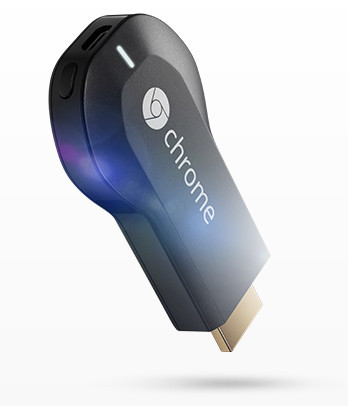 Google Chromecast: Der Stick mit WLAN-Funktionalität und HDMI-Stecker bringt Multimedia-Inhalte von Smartphones und Tablets auf den Fernseher.