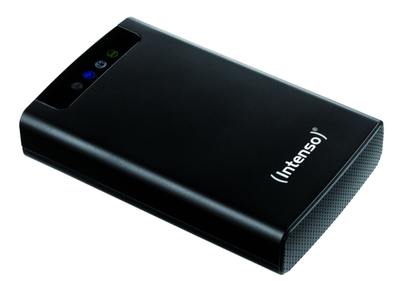 Intenso Memory 2 Move - Die Intenso Memory 2 Move ist die preisgünstigste WLAN-Festplatte in der Marktübersicht, lediglich 11 Cent kostet das GByte. In Sachen Ausstattung gibt sich Intenso mit einem USB-3.0-Kabel, einem Netzadapter und einer Software-CD t