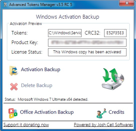 Aktivierung sichern: Die Sicherung der Daten erspart die erneute Aktivierung von Windows und Office nach einer Neuinstallation.