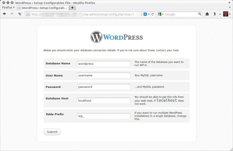 Schnell und einsteigerfreundlich: Die Wordpress-Installation im Browser ist tatsächlich in fünf Minuten erledigt (Bild 3).