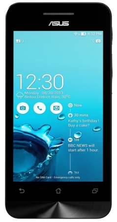 Asus Zenfone 4 - Der Einstieg in die Zenfone-Serie fällt vor allem durch den Preis auf. Weitere Modelle sind das Zenfone 5 und das Zenfone 6 mit größeren Displays und mehr Ausstattung. In allen drei Android-Geräten kommen die Intel-Atom-Prozessoren zum Ei