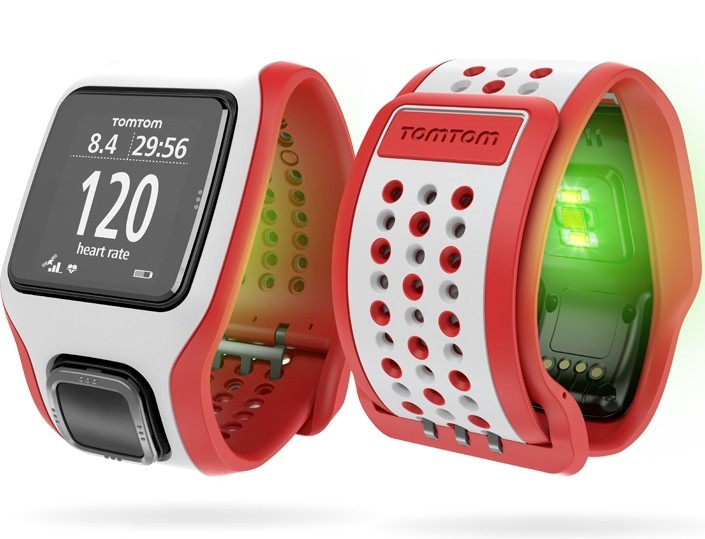 TomTom Runner Cardio: Die neue GPS-Sportuhr des Navispezialisten misst den Puls der Sportler per Doppel-LED und einem optischen Sensor.