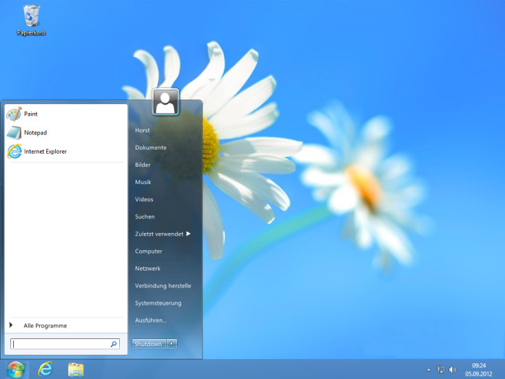 Desktop mit Startmenü: Die Tools Skip Metro Suite und Vistart 8 sorgen dafür, dass Ihr Windows 8 genauso einfach zu benutzen ist wie Windows 7.