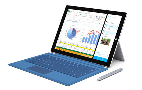 Microsofts Windows-8-Tablet Surface geht in die dritte Runde: Das Surface Pro 3 ist größer, dünner und leichter – und soll Notebooks überflüssig machen.