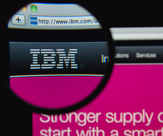 Platz 3: der ITK-Konzern IBM mit einem Markenwert von 107,54 Milliarden US-Dollar
