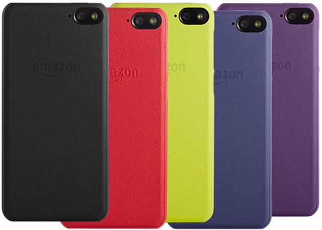 Sichere Hülle - Zum Start bietet Amazon für das Fire Phone Cases in 5 verschiedenen Farben an - angesichts der Glasrückseite des Smartphones sind diese sicherlich eine gute Investition.