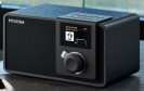 Das Digitalradio Noxon iRadio 410 empfängt Hörfunkprogramme per Internet, DAB+ oder UKW und greift dank UPnP/DLNA auch auf die Musikdatenbank eines NAS-Servers zu.