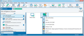 NetSupport Manager 12: Da es keinen Routing-Server gibt, findet das Programm nur PCs im LAN.