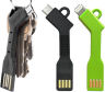 Das Nomad Cable (links) ist ein USB-Ladekabel für den Schlüsselbund. Zum Preis von rund 20 Euro sind verschiedene Varianten für Geräte mit Lightning- oder MicroUSB-Anschluss verfügbar. Deutlich billiger sind die Nachbauten von iProtect.
