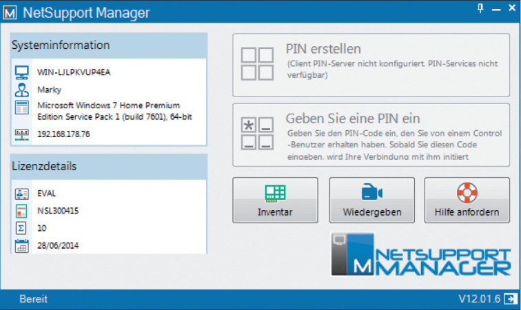 NetSupport Manager 12 arbeitet ohne Routing-Server und bietet eine reichhaltige Auswahl an Admin-Werkzeugen. Leider benötigt das Tool einen hohen Konfigurationsaufwand und das Gateway ist nur manuell einstellbar.