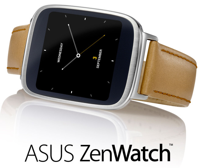 Asus ZenWatch: Die Smartwatch mit gebogenem 1,6-Zoll-Touchdisplay läuft unter Android Wear und verbindet sich mit Tablets und Smartphone mit Android ab Version 4.3.