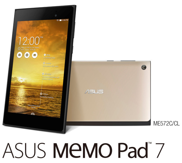 Asus MeMO Pad 7: In dem Android-Tablet kommt ein Quad-Core-Prozessor von Intel mit 64-Bit zum Einsatz.