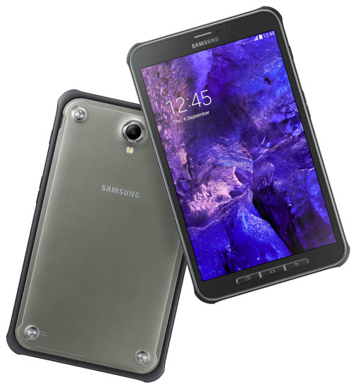 Samsung Galaxy Tab Active: Samsungs erstes Tablet für Geschäftskunden wurde speziell für den Einsatz sind in Lager, Logistik, Handwerk und produzierendem Gewerbe entwickelt.
