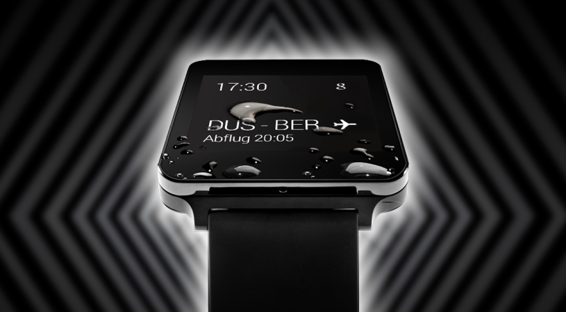 LG G Watch - Mit dieser Uhr hat LG die erste Smartwatch auf Basis von Android Wear ins Rennen geschickt. Und in der Tat ist das Betriebssystem der Star dieser staub- und wasserdichten Uhr.