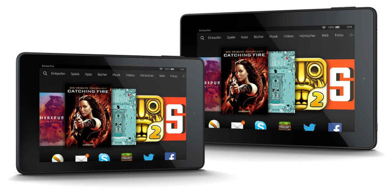 Kindle Fire HD 6 & 7: Den Einstieg in Amazons Tablet-Welt markieren die neuen Kindle-Fire-HD-Modelle.