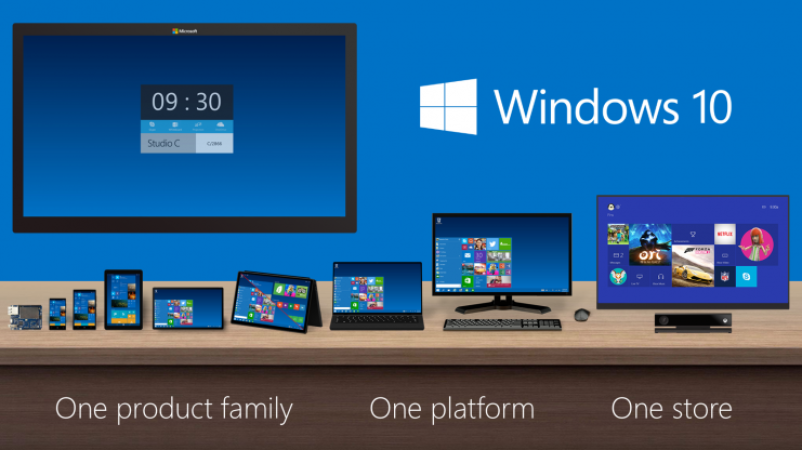 Ein Windows 10 für alle: Microsoft will sich den Ärger mit unterschiedlichen Windows-Versionen sparen und sich auf ein einziges Betriebssystem konzentrieren. 