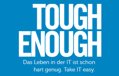 Skurril, absurd und zum Schreien komisch: Im Tumblr-Blog "Tough Enough" widmet sich Dell allen kleinen und größeren Wehwehchen, mit denen die Admins in der IT-Abteilung tagtäglich zu tun haben.