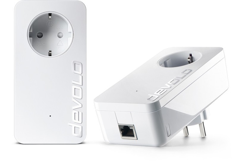 Devolo dLAN 1200+: Das Starterkit zum Preis von 140 Euro umfasst zwei Gigabit-Power-LAN-Adapter.