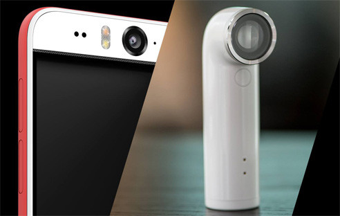 Während das Desire Eye mit seiner starken Frontkamera samt LED-Blitz vor allem Selfie-Freunde überzeugen will, soll HTCs neue Action-Cam "RE Camera" in GoPro-Gefilden wildern.