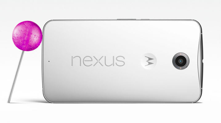 Auch Google kann groß: Das in Zusammenarbeit mit Motorola entwickelte Nexus 6 Phablet ist mit Abmessungen von 82,98 x 159,26 x 10,06 mm ein wenig breiter und dicker als das iPhone 6 Plus. Das Gewicht des neuen Android-Flaggschiffs, das mit Android 5.0 aka