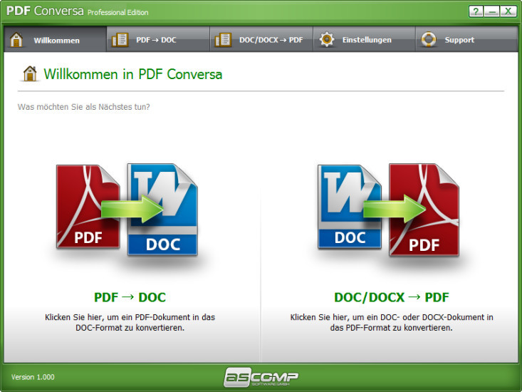 PDFs nach Word konvertieren: PDF Conversa bildet auch den mehrspaltigen Aufbau und Hintergrundelemente eines PDF-Dokuments gut nach. Nicht erhalten bleiben allerdings Elemente wie zum Beispiel Blocksatz.