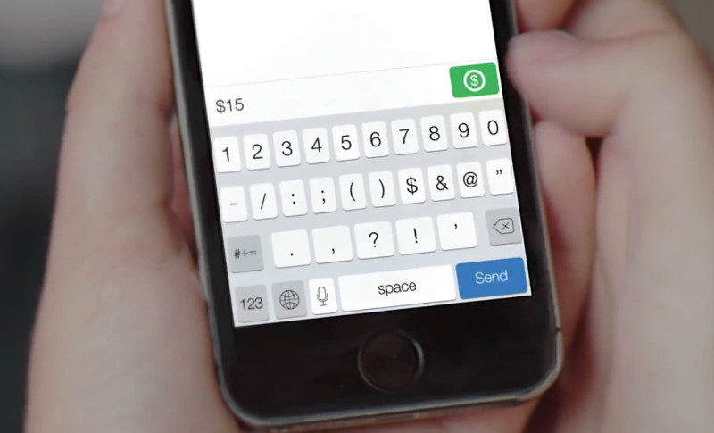 Snapcash-Zahlung: Nutzer können sich über die Snapchat-App nun auch Geldbeträge zusenden.