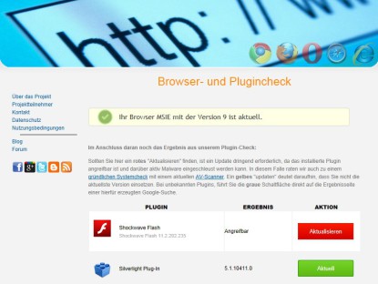 Botfrei.de bietet jetzt Browser- und Plugin-Check