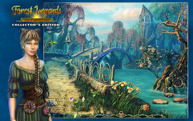 Forest Legends: Der Ruf der Liebe - In dem Adventure-Spiel begleiten Spieler Eveline bei der Rettung ihres Geliebten und der Entdeckung der Wahrheit über Magie. Das Spiel ist in fünf Kapitel unterteilt und hat 25 Minispiele, entweder im einfachen oder Exp