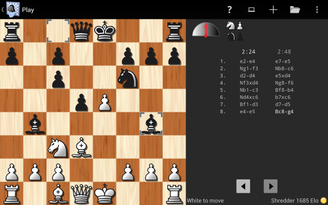 Shredder Schach - Mit der Schach-App analysieren Nutzer neben dem Spielen Schachprobleme, lösen diese und trainieren. Das Spiel simuliert dabei Gegner mit beliebig einstellbarer Spielstärke. Erforderliche Android-Version: Varriert je nach Gerät.