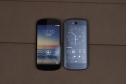 Smartphone mit zwei Gesichtern: Wie das Vorgängermodell verfügt auch das Yotaphone 2 über ein zweites E-Ink-Display auf der Rückseite. Im Gegensatz zur ersten Generation wurde der Funktionsumfang des zweiten Displays ausgebaut.