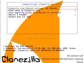 Clonezilla: Das Programm sichert Festplatten und Partitionen in Form von Images oder 1:1-Kopien.