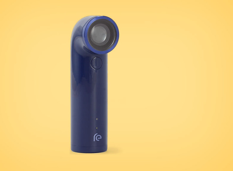RE Camera: Die Lifestyle-Cam kostet rund 150 Euro und nimmt mit 16 Megapixel auf. HD-Videos und Zeitlupenaufnahmen sind auch möglich. 