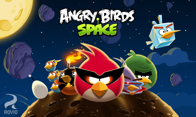 Angry Birds Space HD (Kindle Tablet Edition) - Android-Spiel.