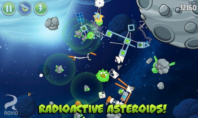 Angry Birds Space (Ad-Free) - Android-Spiel.