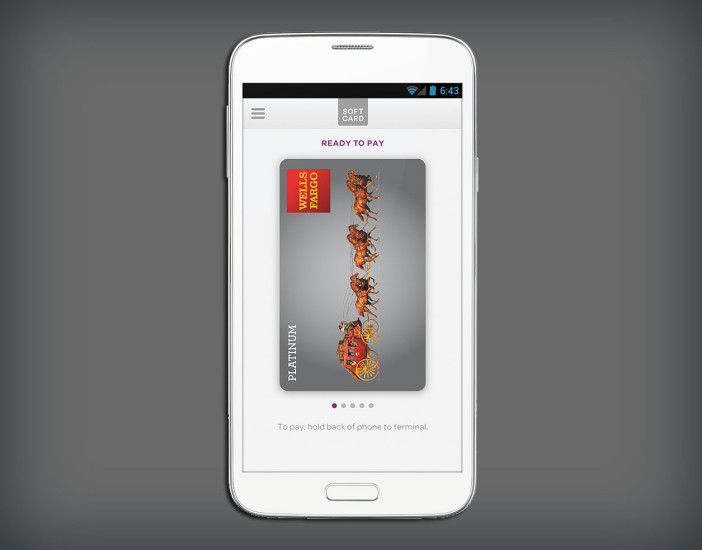 Softcard App auf Smartphone