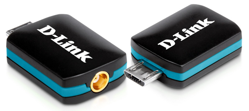 D-Link DSM-T100: Der kleine DVB-T-Tuner für den microUSB-Anschluss von Android-Geräten wiegt gerade einmal vier Gramm.