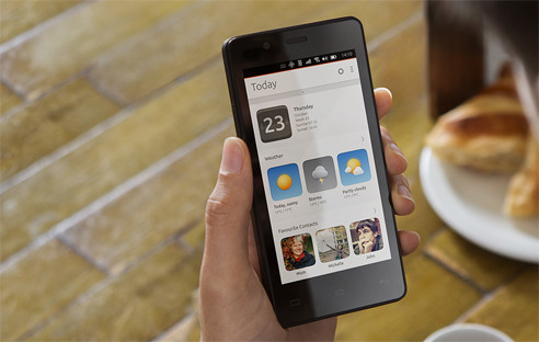 Smartphone Ubuntu Phone Aquaris E4.5