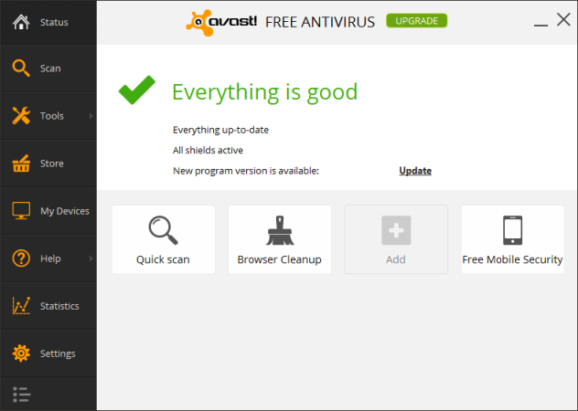 Avast Free Antivirus (2014)