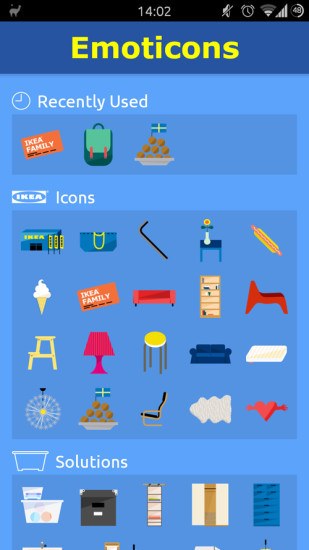 Ikea Emoticons App