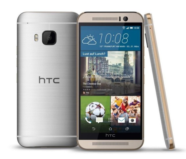 HTC One (M9) Silber/Gold
