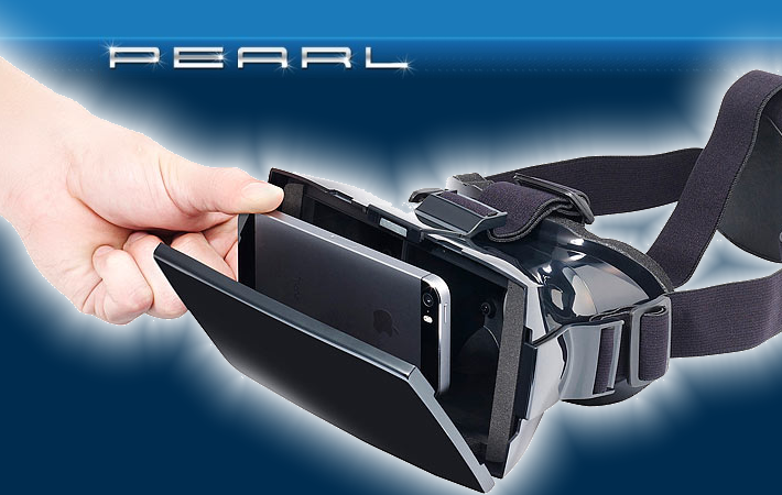 Pearl stellt vor allem Smart Wearables wie die Virtual-Reality-Brille VRB60.3D vor. Darüber hinaus präsentiert der Versender neue Smartphones, Tablets und ein 3G-Tischtelefon.
