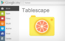 Tablescape im Play Store
