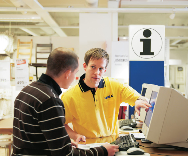 IKEA Information Mitarbeiter Kunde