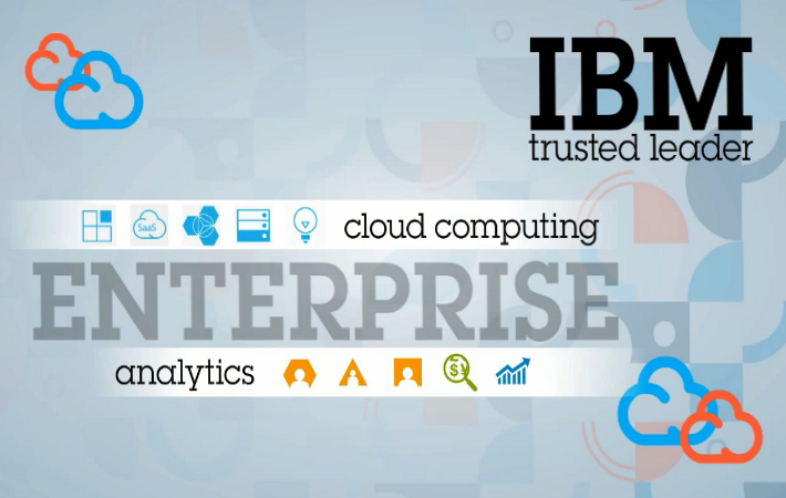 IBM zeigt auf rund 100 Demopunkten Technologien und Lösungen rund ums Cloud-Computing.