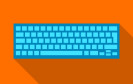 Symbolische Darstellung einer PC-Tastatur
