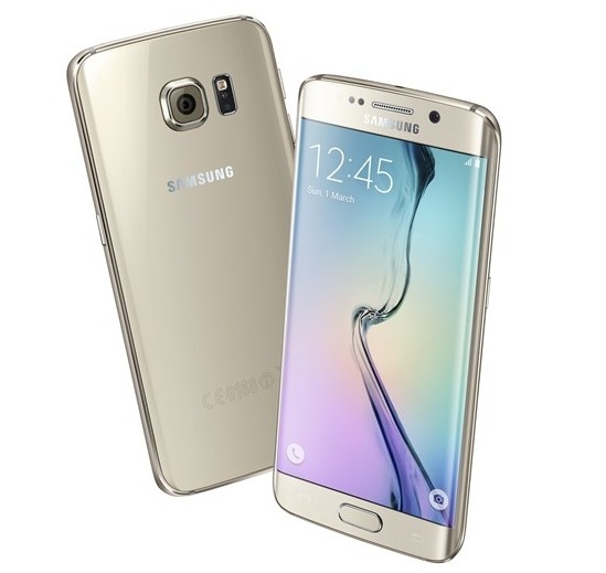Samsung Galaxy S6 Edge mit gebogenem Display