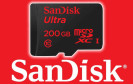 200 GB SanDisk Ultra microSDXC UHS-I Speicherkarte